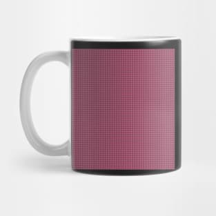 Gingham   by Suzy Hager,       Cade Collection 12,       Shades of Red, Blue and Violet,   Tiny Mug